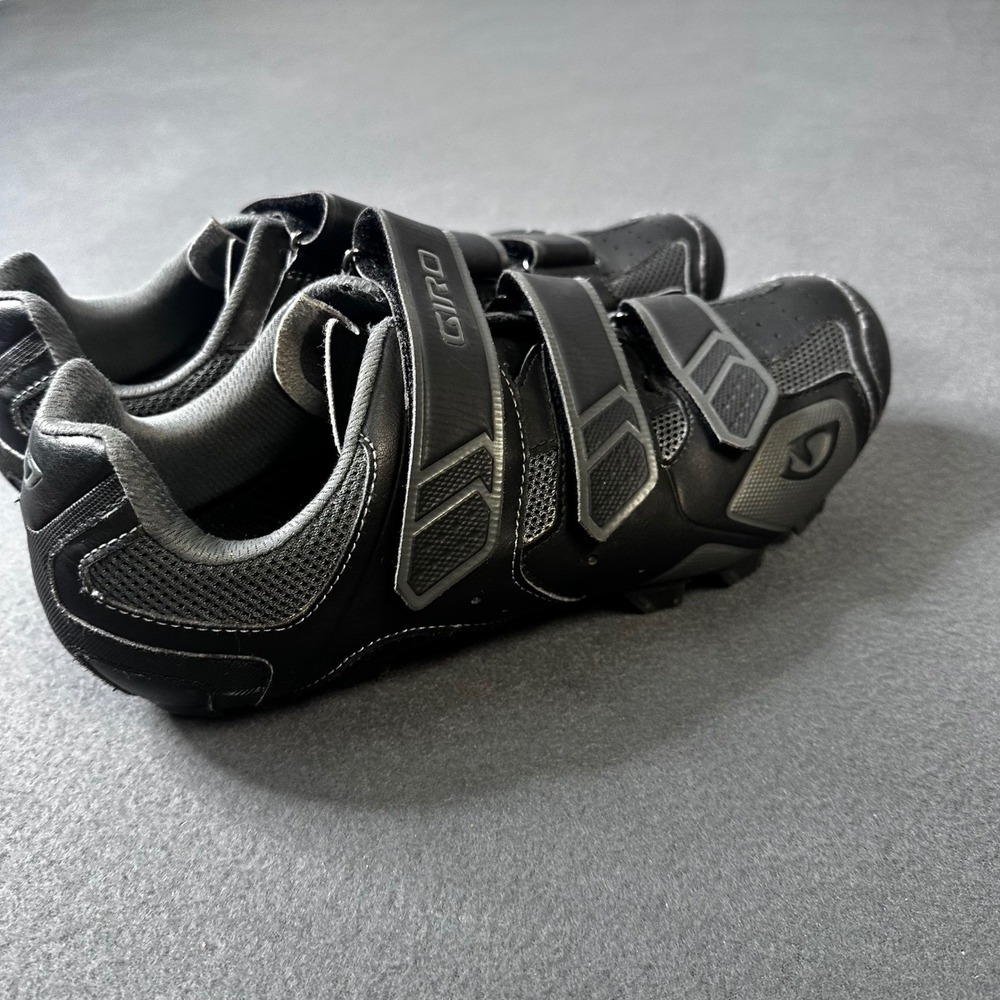 Giro Carbide R Mountain Bike Shoes Black Charcoal Mens MTB Cycling Shoes - Picture 6 of 14